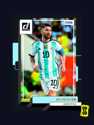 2022-23 PANINI DONRUSS SOCCER TRADING CARD BOX (HOBBY) - Messi Donruss