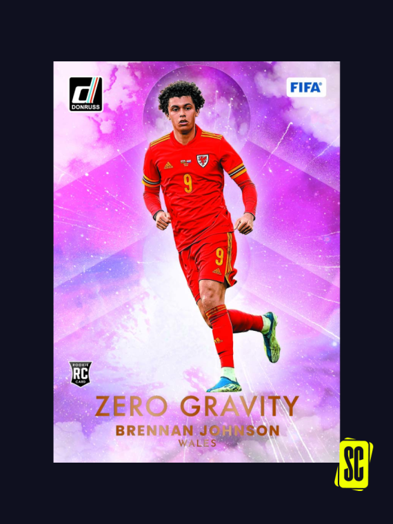 2022-23 PANINI DONRUSS SOCCER TRADING CARD BOX (HOBBY) - Zero Gravity Johnson