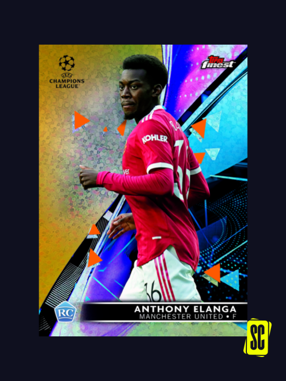 ELANGA TOPPS FINEST UEFA CHAMPIONS LEAGUE