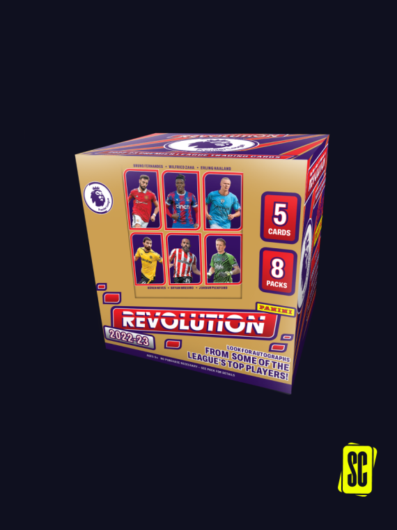 2022-23 Panini Revolution Premier League Soccer Hobby Box