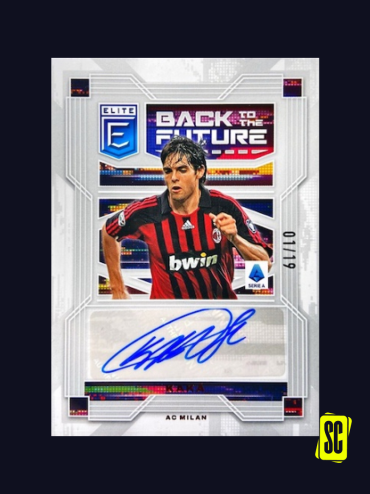 Kaka auto back to the future serie a donruss elite