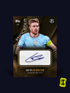 UEFA Champions League - Knockout 2023 DE BRUYNE AUTOGRAPH