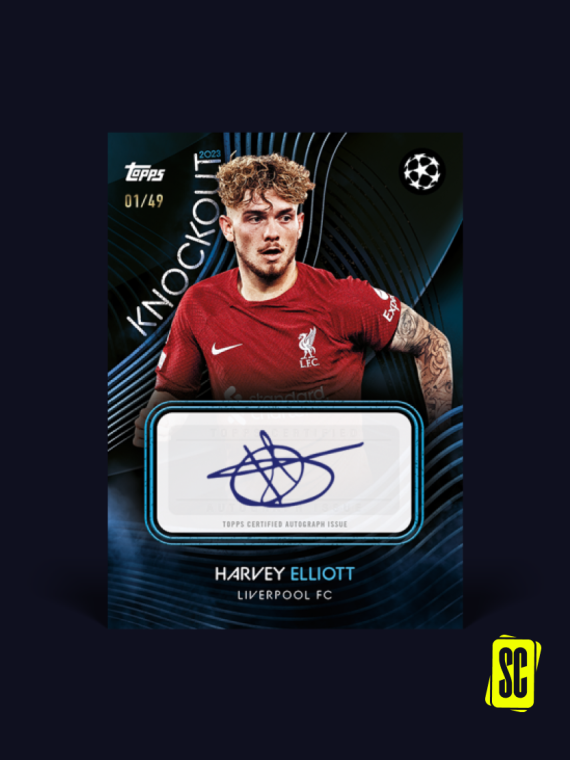 UEFA Champions League - Knockout 2023 ELLIOTT AUTOGRAPH