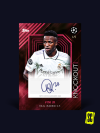 UEFA Champions League - Knockout 2023 VINICIUS AUTOGRAPH