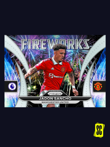 Jadon Sancho Fireworks Prizm Premier League 2022-23