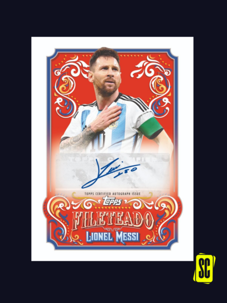 MESSI AUTO 2023 FILETEADO ARGENTINA