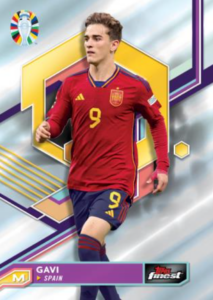 Gavi - Base - Topps Finest Road to UEFA EURO 2024
