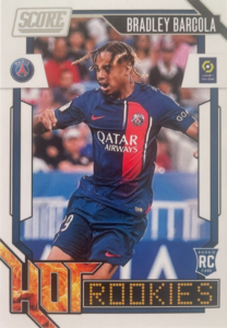 Bradley Barcola - Hot Rookies - Panini Score Ligue 1 2023-24