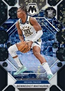 Bennedict Mathurin - Black Fast Break 1/1 - Panini Mosaic Basketball 2022/23
