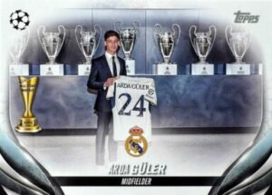 Arda Güler - Short Print Variation - 2023/24 Topps UEFA Club Competitions