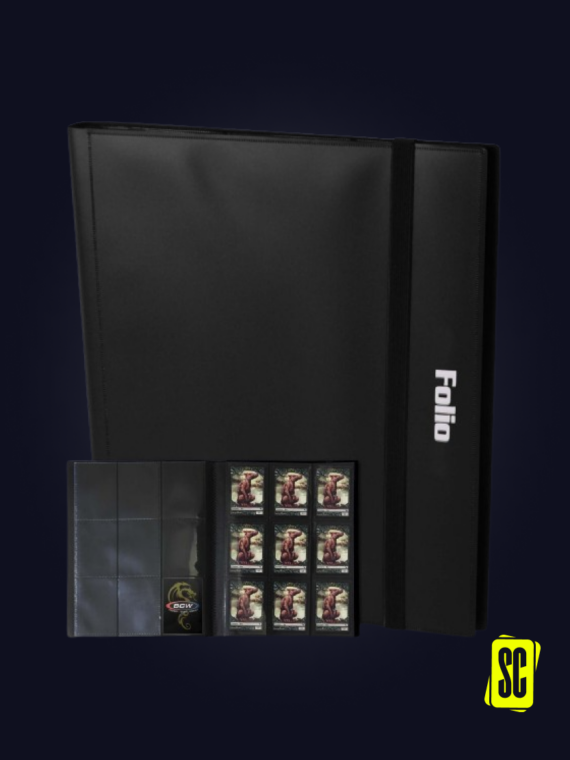 Folio 9-Pocket Album - Black -2