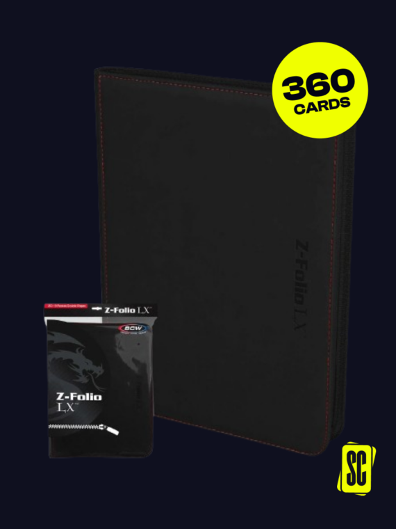 Z-Folio 9-Pocket LX Album - 1 - Black