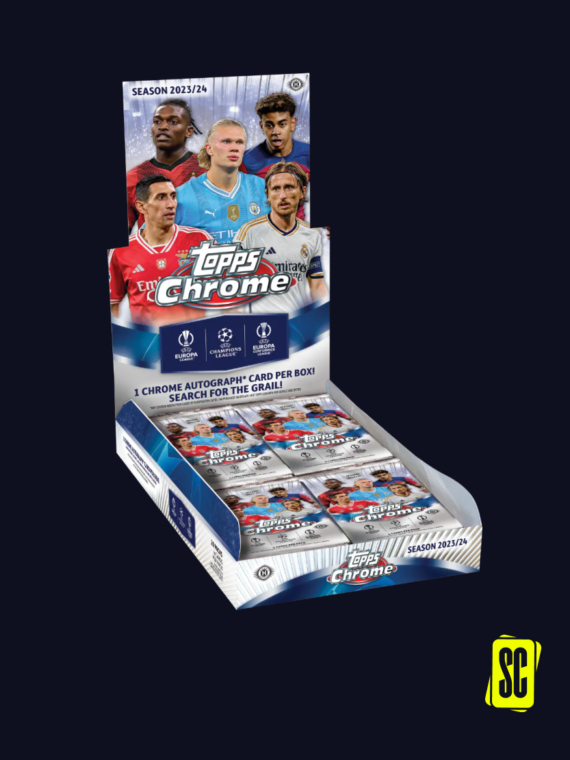 2023-24 Topps Chrome UEFA Club Competitions - Hobby Box