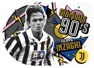 Filippo Inzaghi - Turin Table - Topps Juventus Team Set 2023/24
