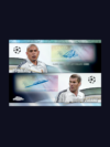 Dual Autograph Ronaldo Zidane Topps Chrome 23:24