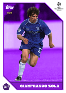 Gianfranco Zola Purple Parallel