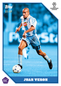 Juan Veron Blue #49