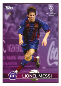 Lionel Messi Purple Parallel