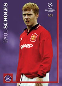 Paul Scholes Purple Parallel