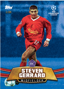 Steven Gerrard Blue #25