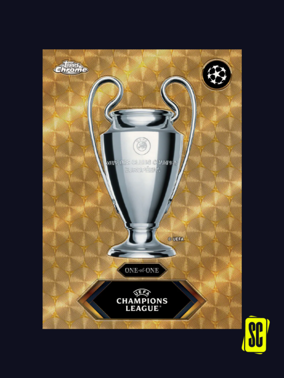 UCL Trophy Topps Chrome 23:24