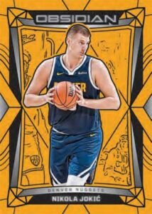Nikola Jokic - Gold Flood Electric Etch /10 - Panini Obsidian Basketball 2023/24