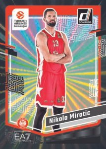 Nikola Mirotic - Black Laser 1/1 - Panini Donruss Euroleague 2023/24