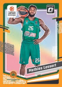 Mathias Lessort - Optic Gold /10 - Panini Donruss Euroleague 2023/24