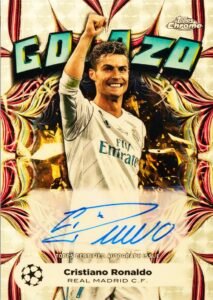Cristiano Ronaldo - Golazo Autographs SuperFractor 1/1 - Topps Chrome UCC 2023/24