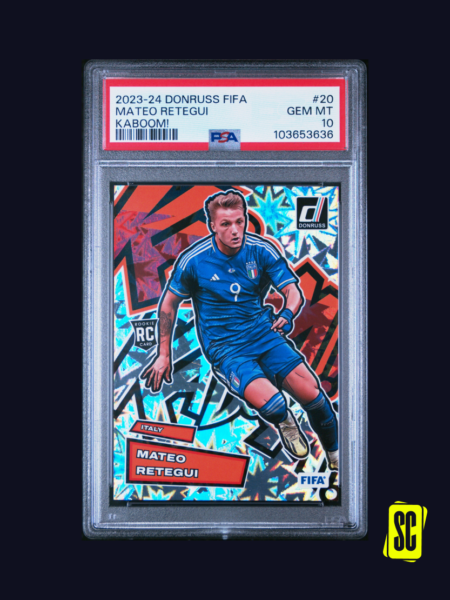 Mateo Retegui - Panini Donruss FIFA 2023-24 - Kaboom! - PSA 10
