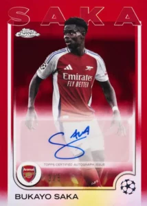 2024-25-topps-chrome-uefa-club-competitions-soccer-cards-base-autograph-saka