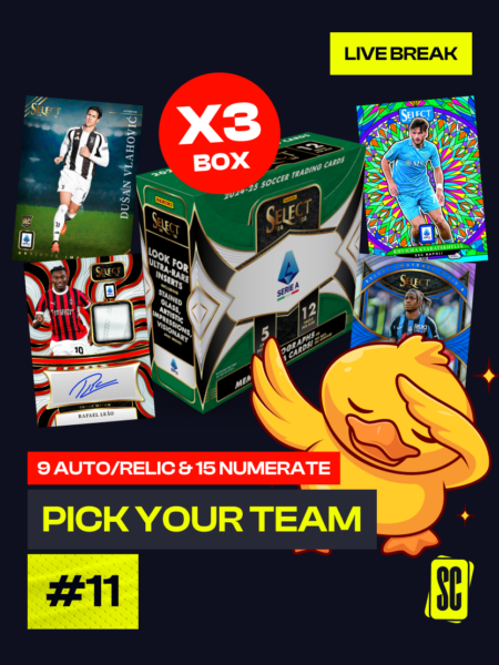 FILLER Pick Your Team - Panini Select Serie A 2024-25 X3 Box