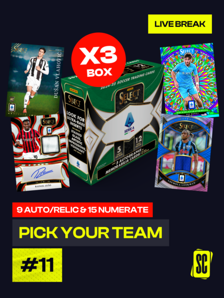 Pick Your Team - Panini Select Serie A 2024-25 X3 Box